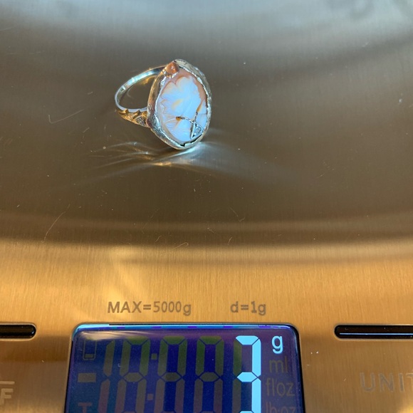 Vintage * Estate * SECO 10k Gold Cameo & Diamond Ring - Picture 14 of 14